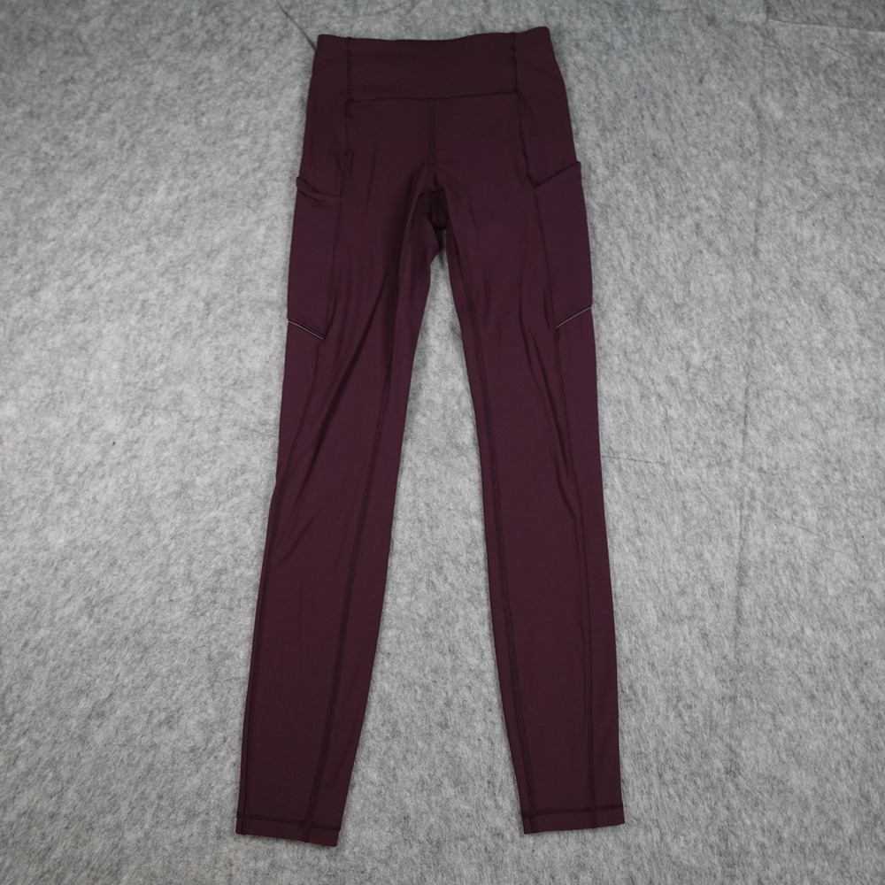 Lululemon Leggings Womens 2 Purple Speed Up Tight Full On Luxtreme Brushed 28"
